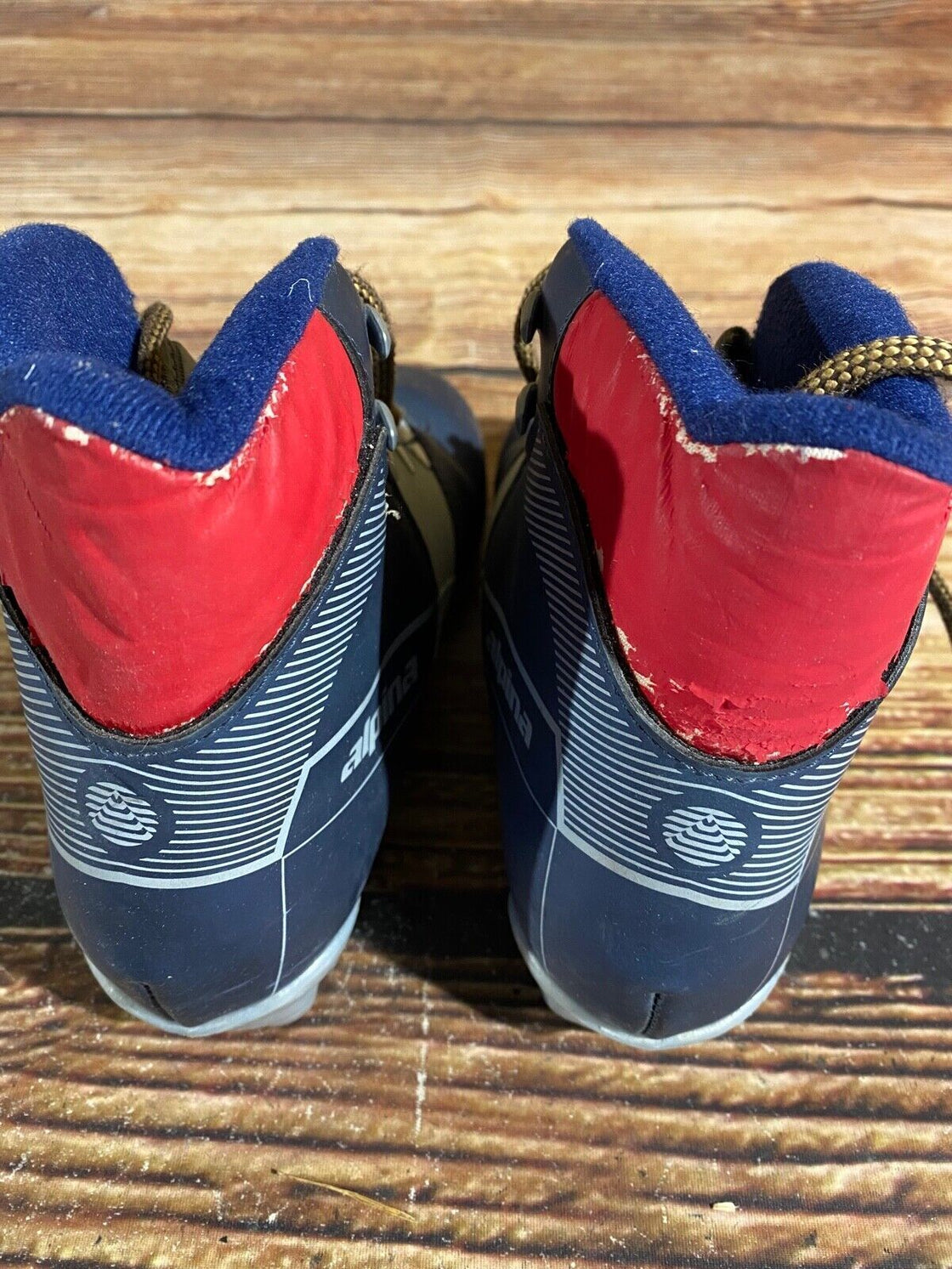 Alpina TR10jr Kids Nordic Cross Country Ski Boots Size EU33 US2 NNN A-841