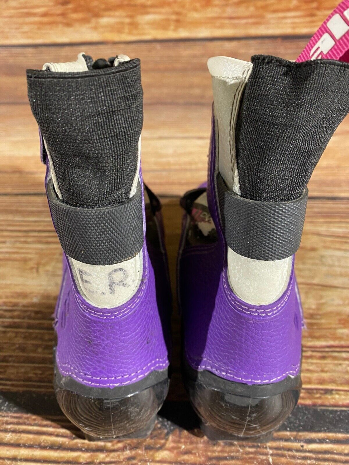 Alpina Frost Kids Nordic Cross Country Ski Boots Size EU34 US3 NNN A-958