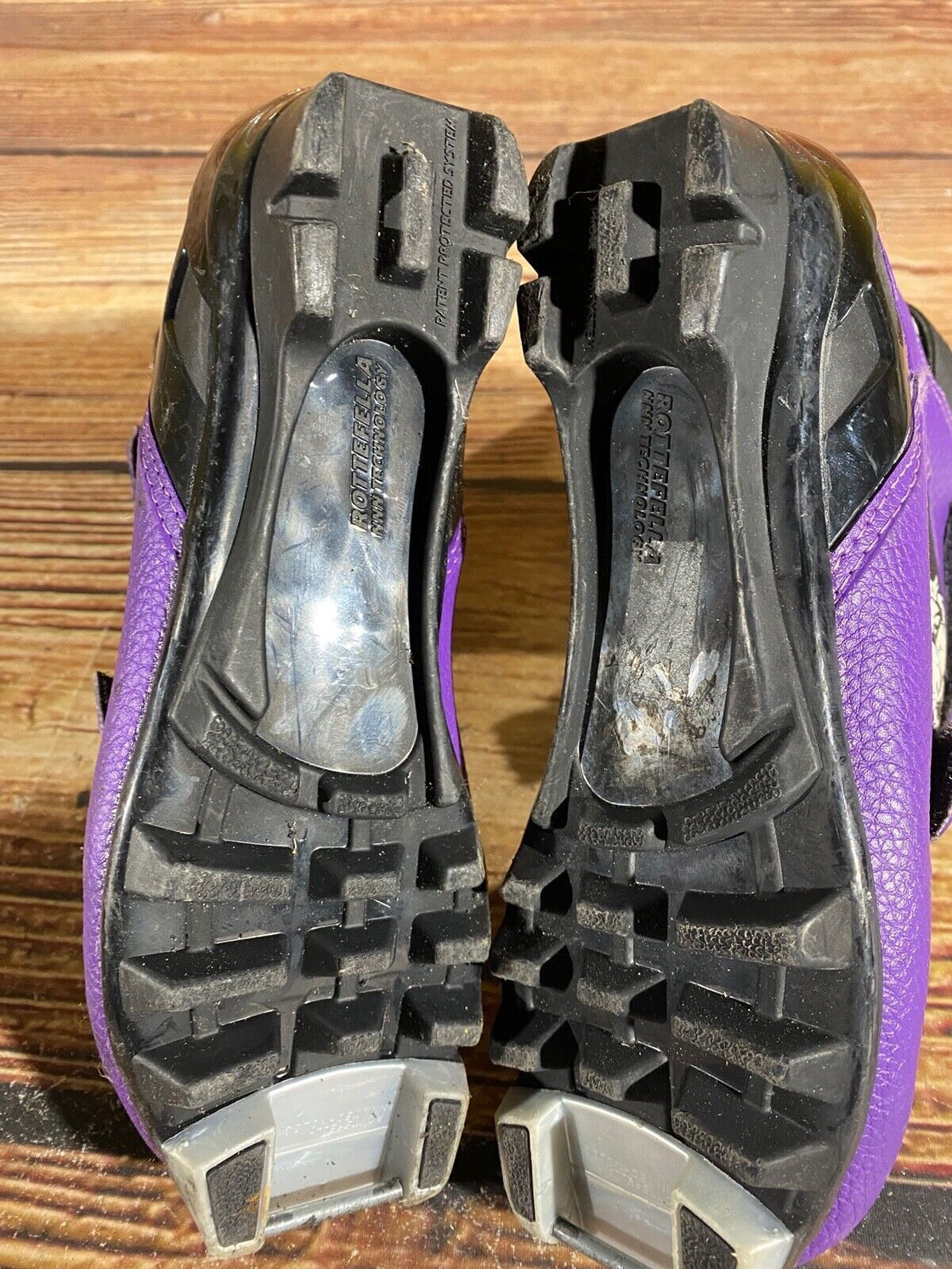 Alpina Frost Kids Nordic Cross Country Ski Boots Size EU34 US3 NNN A-958