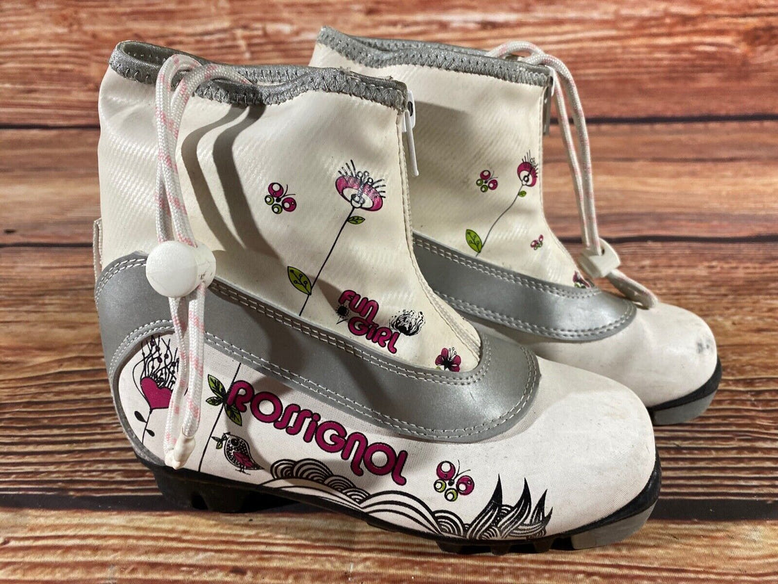 Rossignol Kids Nordic Cross Country Ski Boots Size EU31 US12.5 NNN O217