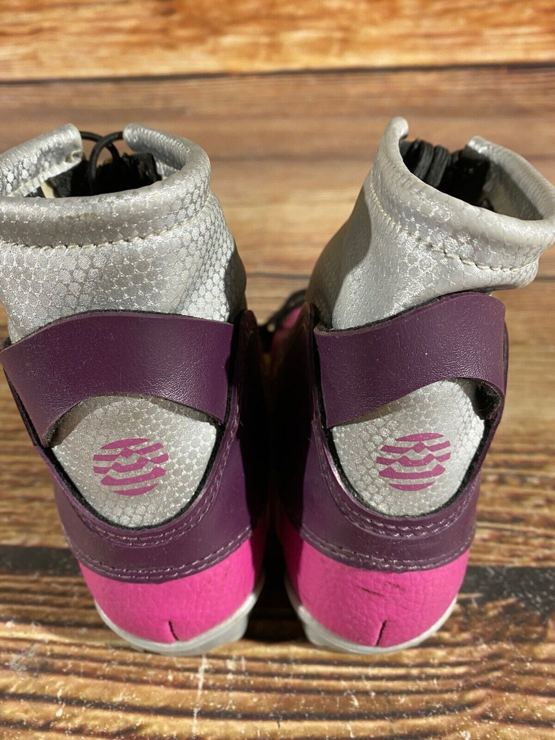 Alpina Frost Kids Nordic Cross Country Ski Boots Size EU27 US9.5 NNN A-990