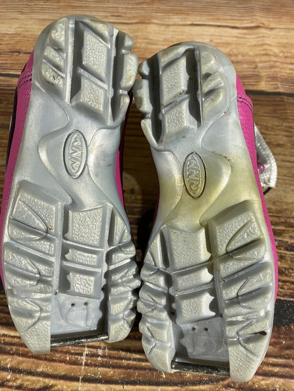 Alpina Frost Kids Nordic Cross Country Ski Boots Size EU27 US9.5 NNN A-990