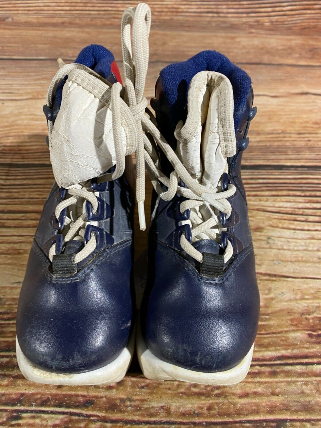 Alpina TR10jr Kids Nordic Cross Country Ski Boots Size EU25 US8.5 for NNN A-58