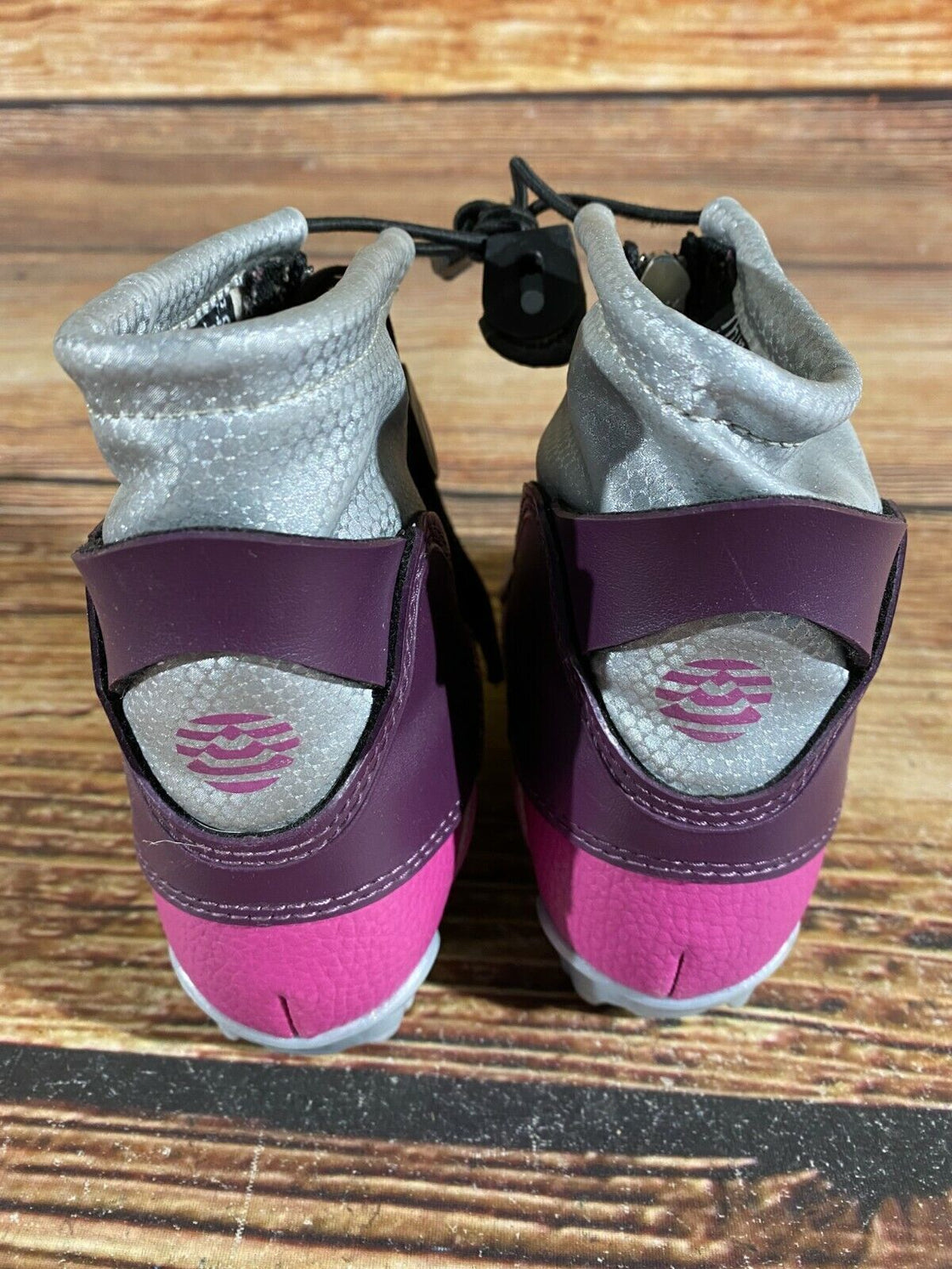Alpina Frost Kids Nordic Cross Country Ski Boots Size EU26 US9 for NNN A-431
