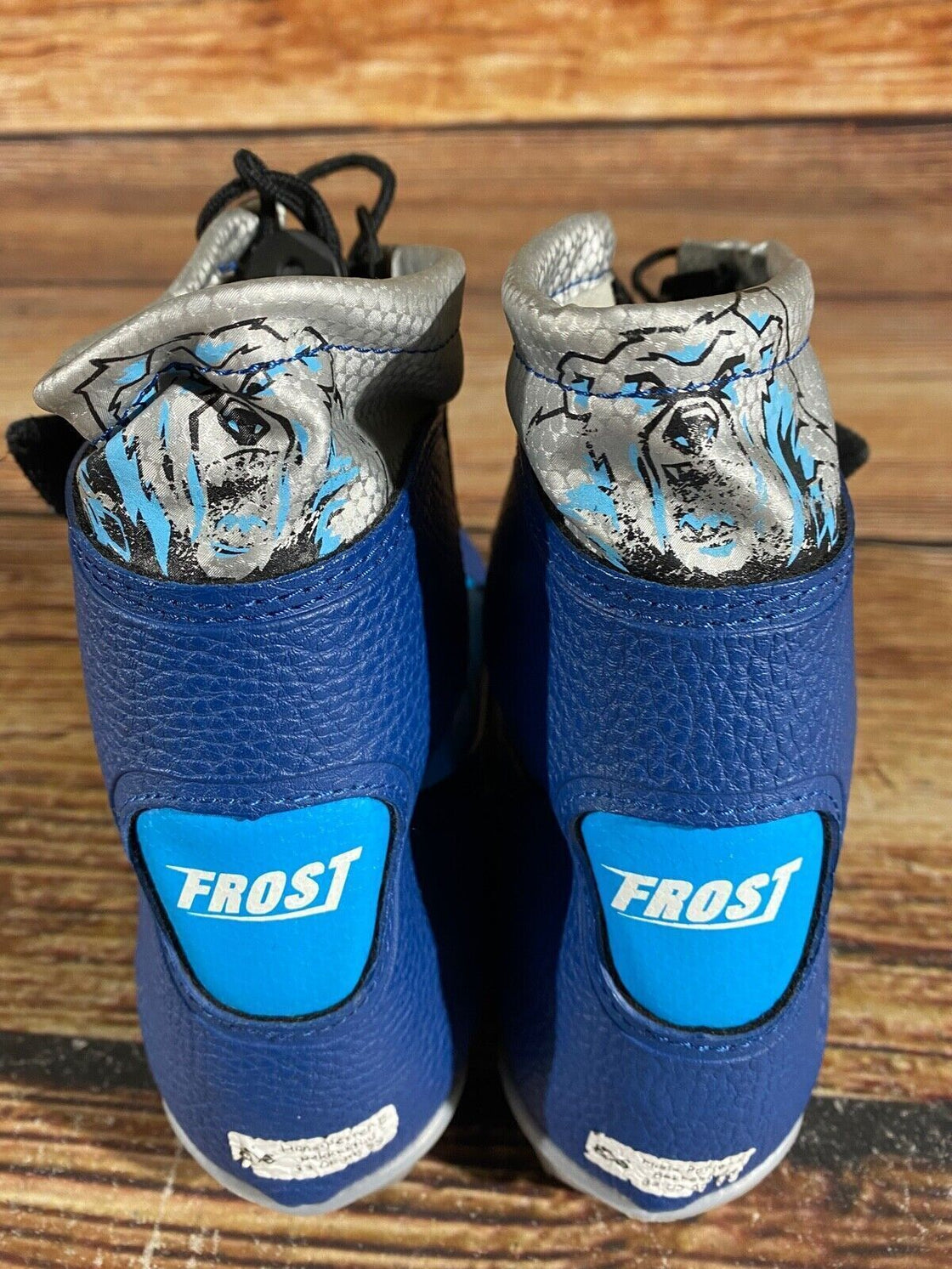 Alpina Frost Kids Nordic Cross Country Ski Boots Size EU34 US3 NNN A-964