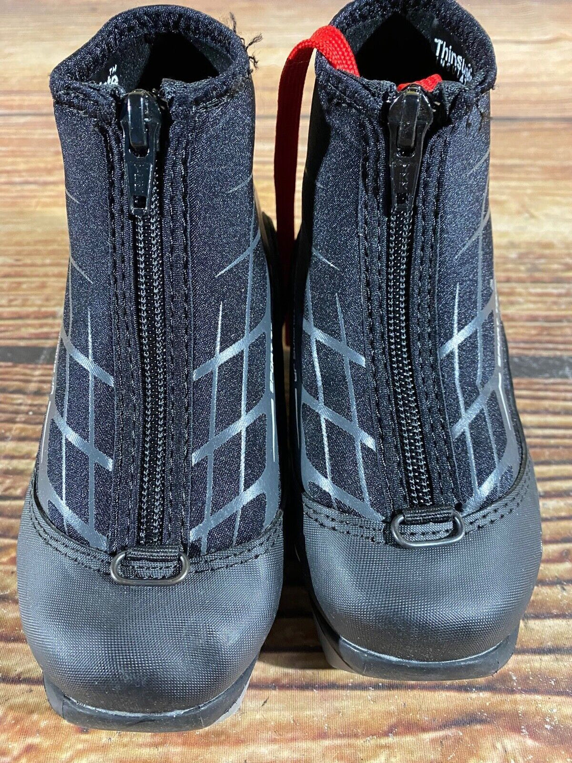 Alpina T10 Kids Nordic Cross Country Ski Boots Size EU25 US8.5 NNN A-746