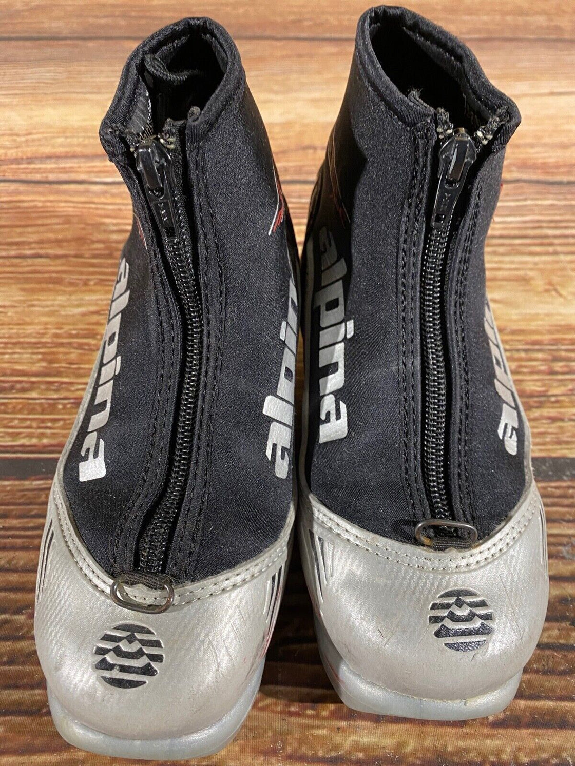 Alpina ST10 jr Kids Nordic Cross Country Ski Boots Size EU31 US12.5 NNN A-736
