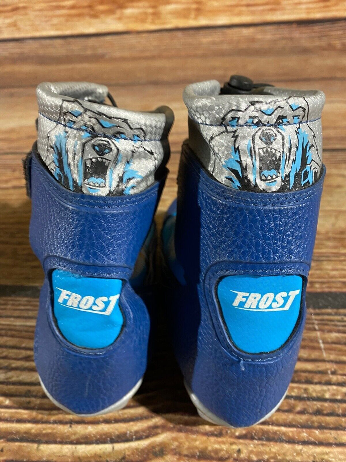 Alpina Frost Kids Nordic Cross Country Ski Boots Size EU29 US11 NNN A-812
