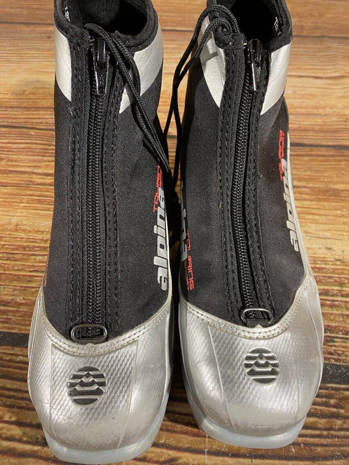 Alpina ST10 Kids Nordic Cross Country Ski Boots Size EU36 US12.5 NNN A-686