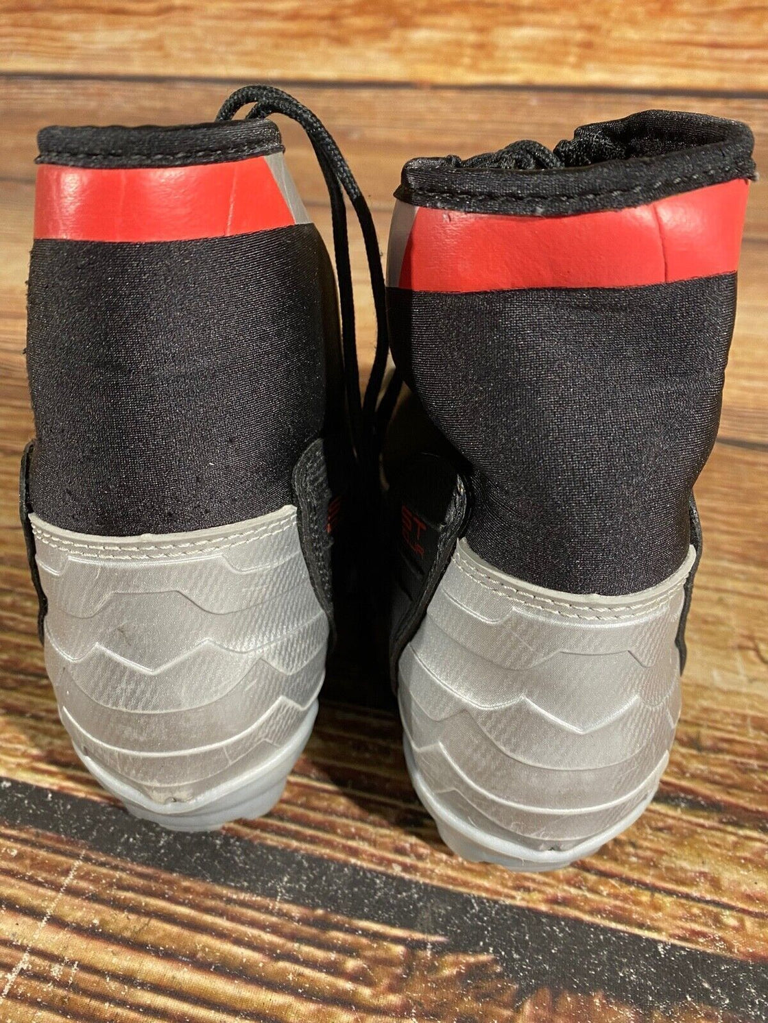Alpina ST10 Kids Nordic Cross Country Ski Boots Size EU36 US12.5 NNN A-686