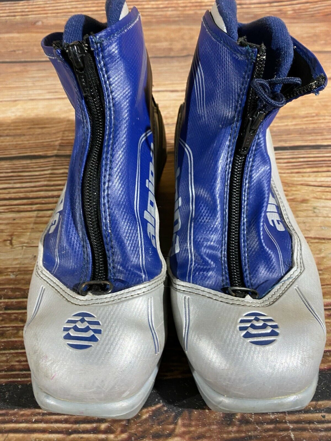 Alpina ST20j Kids Nordic Cross Country Ski Boots Size EU37 US5 for NNN A-374