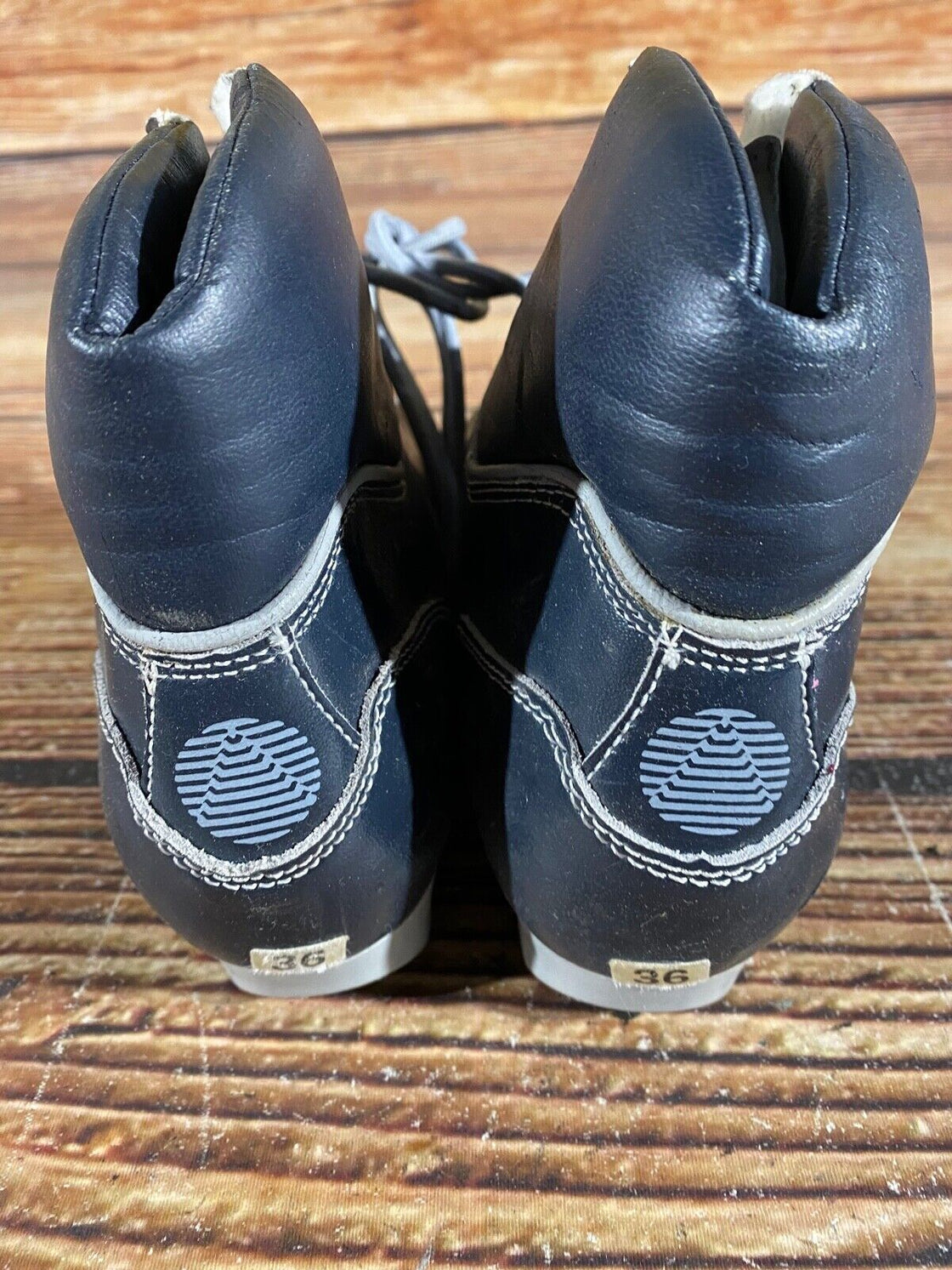 Alpina Kids Nordic Cross Country Ski Boots Size EU36 US4.5 NNN A-953