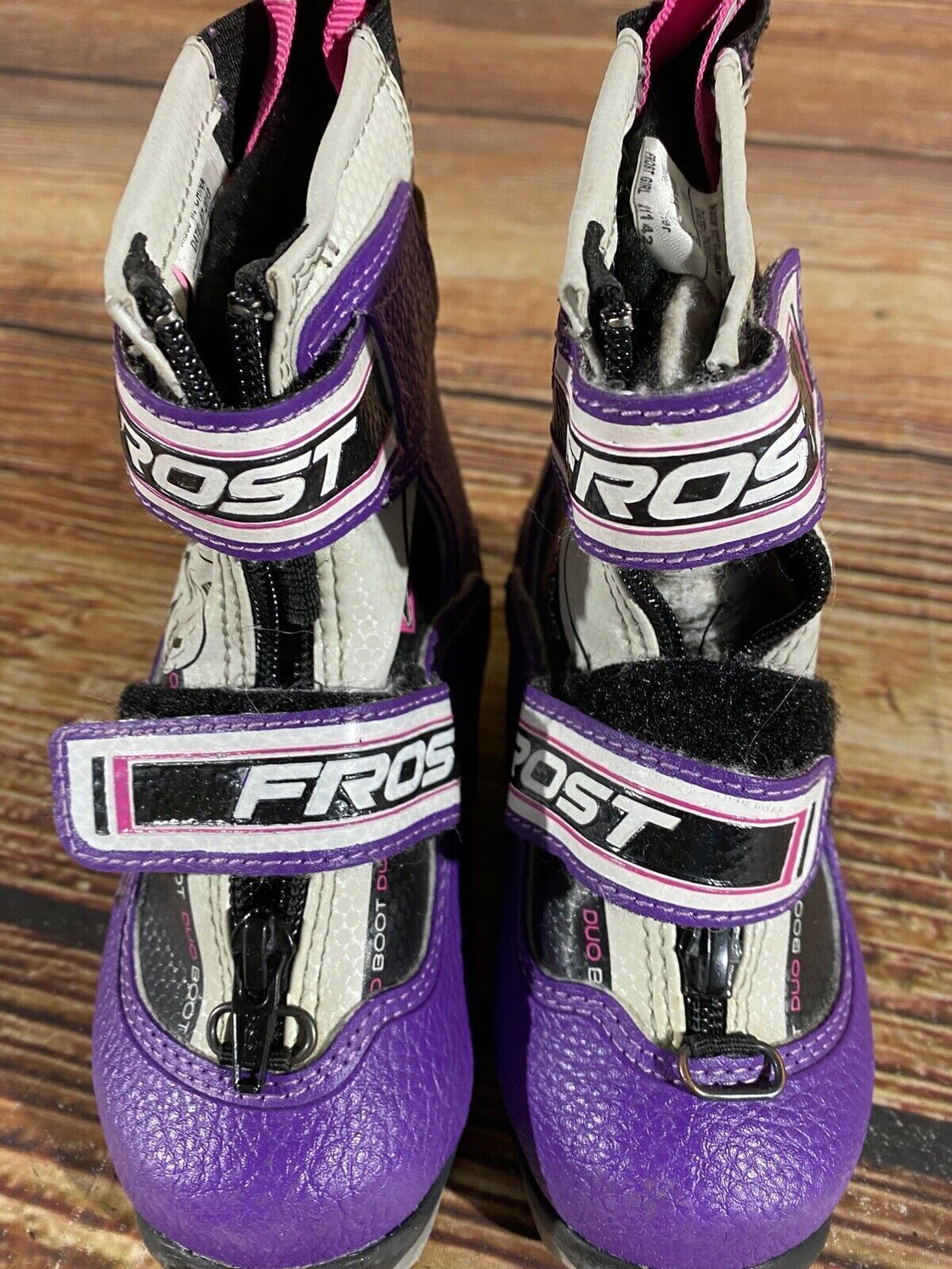Alpina Frost Nordic Cross Country Ski Boots Kids Size EU25 US8.5 NNN A-719