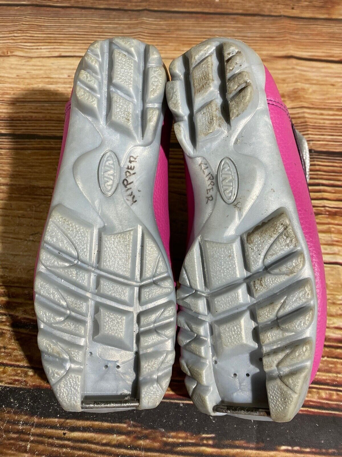 Alpina Frost Kids Nordic Cross Country Ski Boots Size EU34 US3 NNN A-784