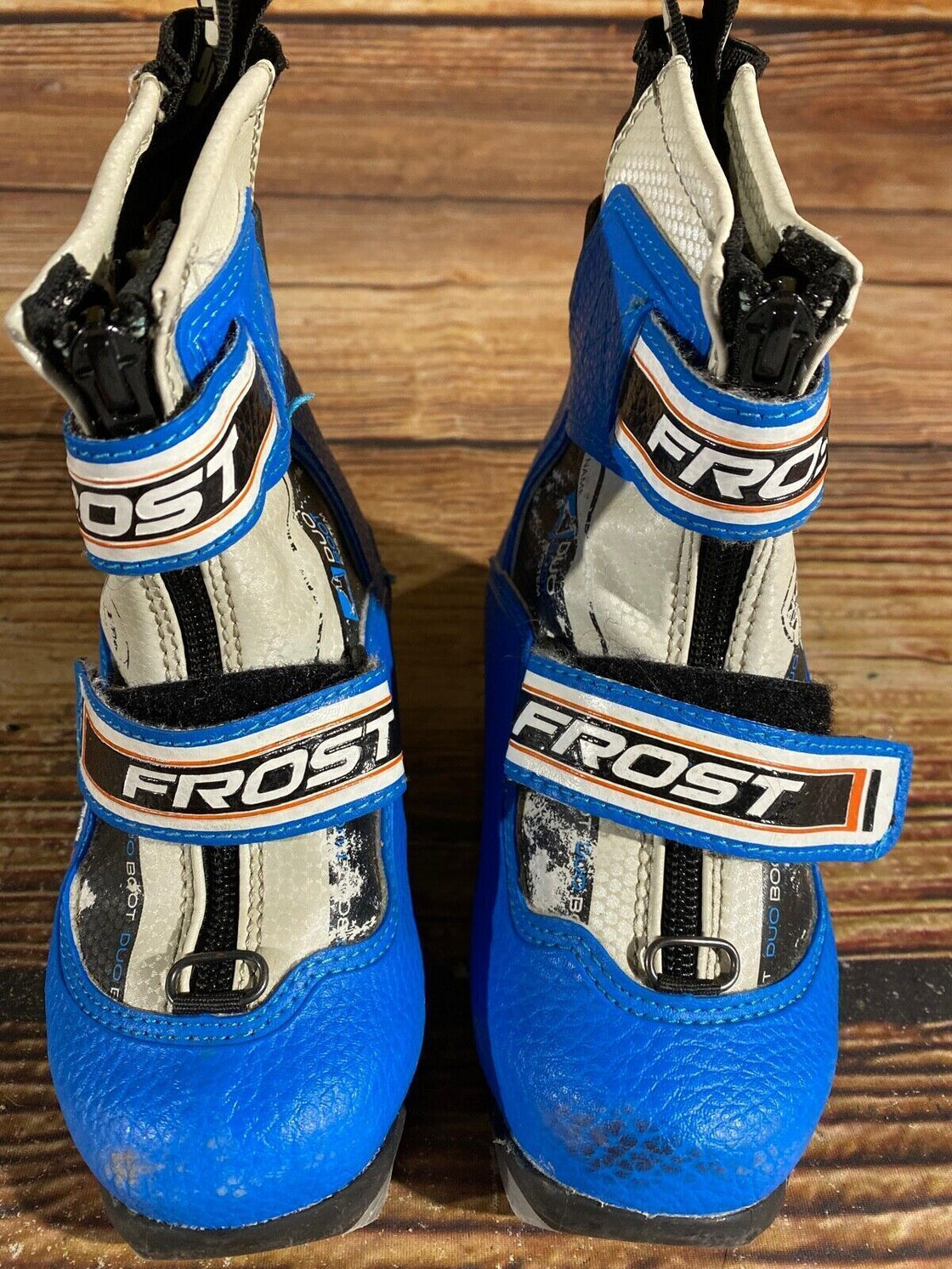 Alpina Frost Kids Nordic Cross Country Ski Boots Size EU27 US9.5 NNN A-857