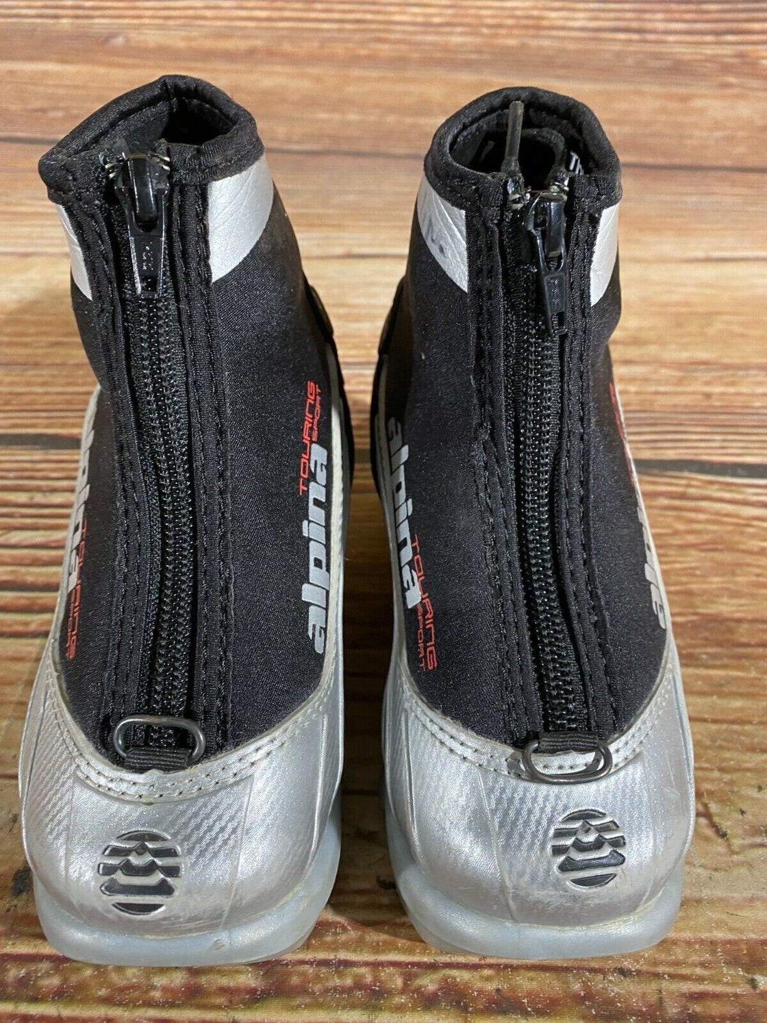 Alpina ST10jr Kids Nordic Cross Country Ski Boots Size EU25 US8.5 for NNN A-238