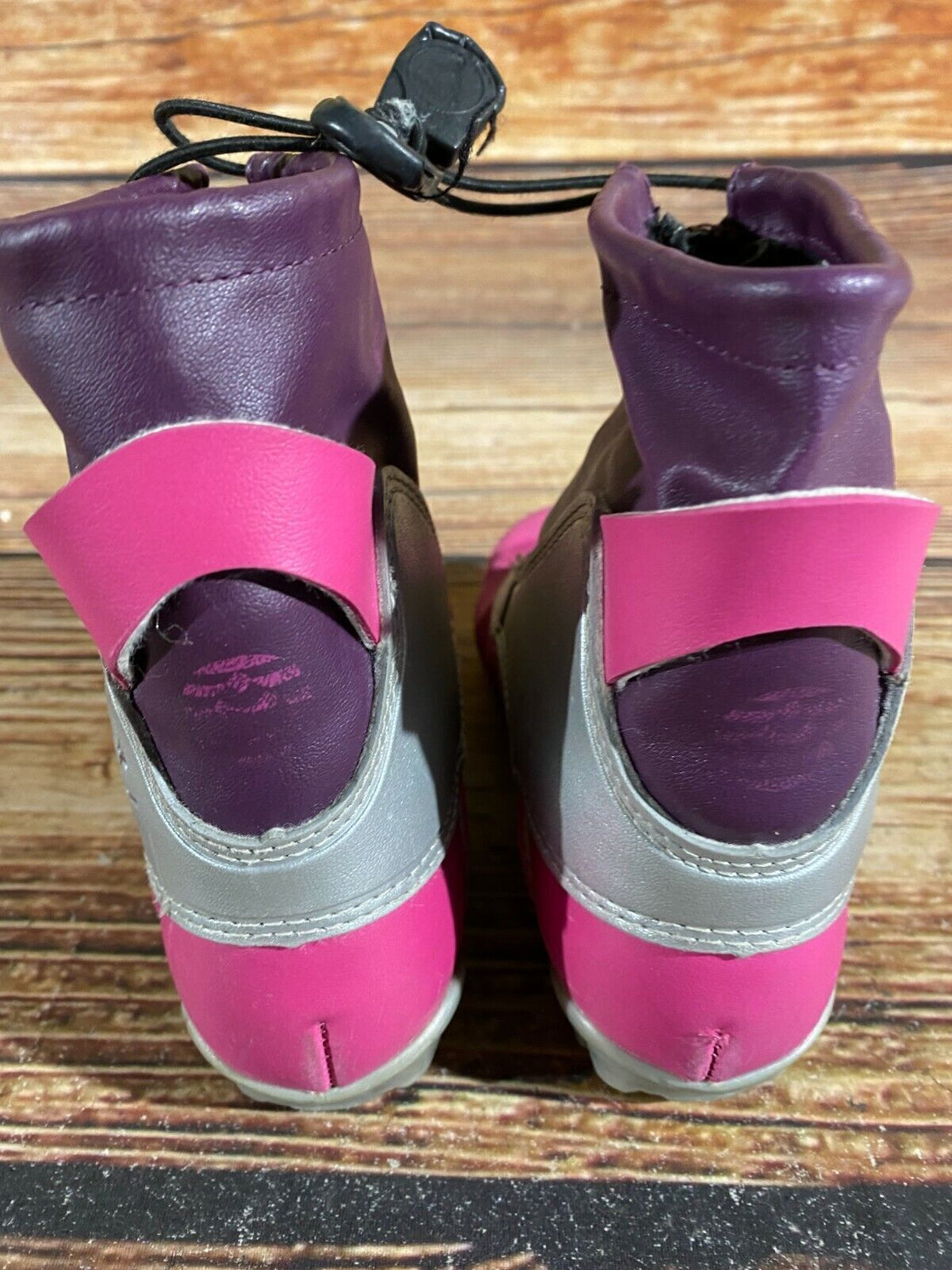 Alpina Frost Kids Nordic Cross Country Ski Boots Size EU31 US12.5 for NNN A-259