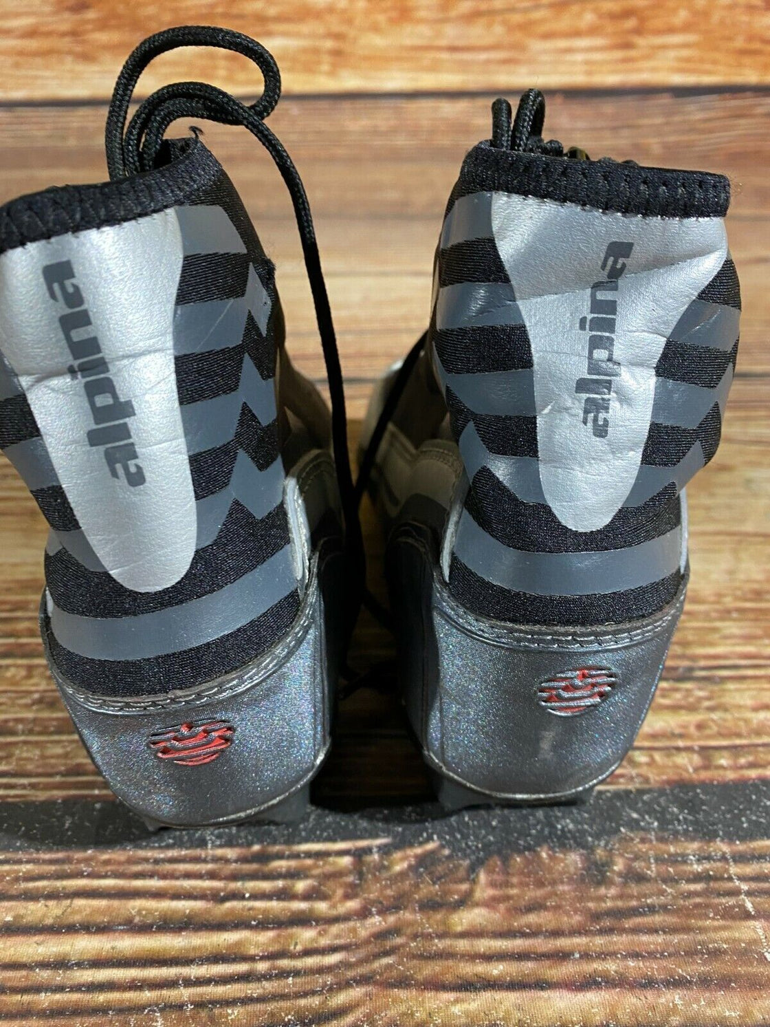 Alpina T10jr Kids Nordic Cross Country Ski Boots Size EU29 US11 for NNN A-408