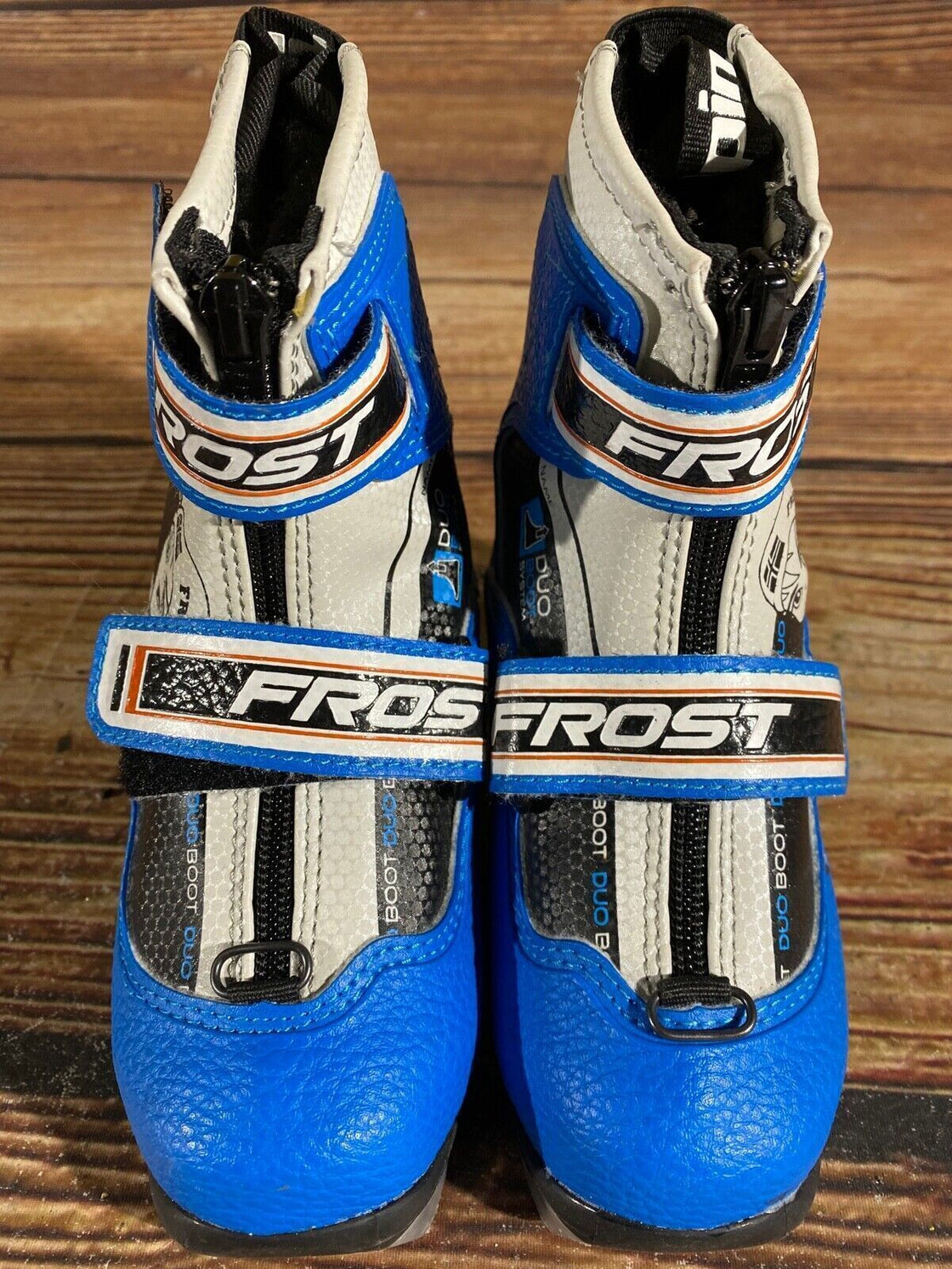 Alpina Frost Kids Nordic Cross Country Ski Boots Size EU26 US9 NNN A-858