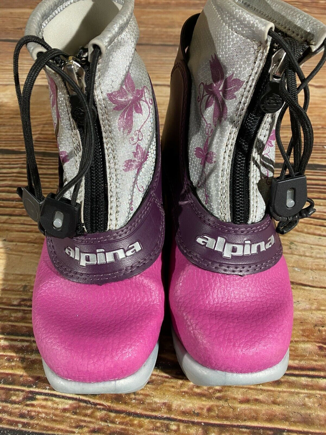 Alpina Frost Kids Nordic Cross Country Ski Boots Size EU29 US11 for NNN A-220