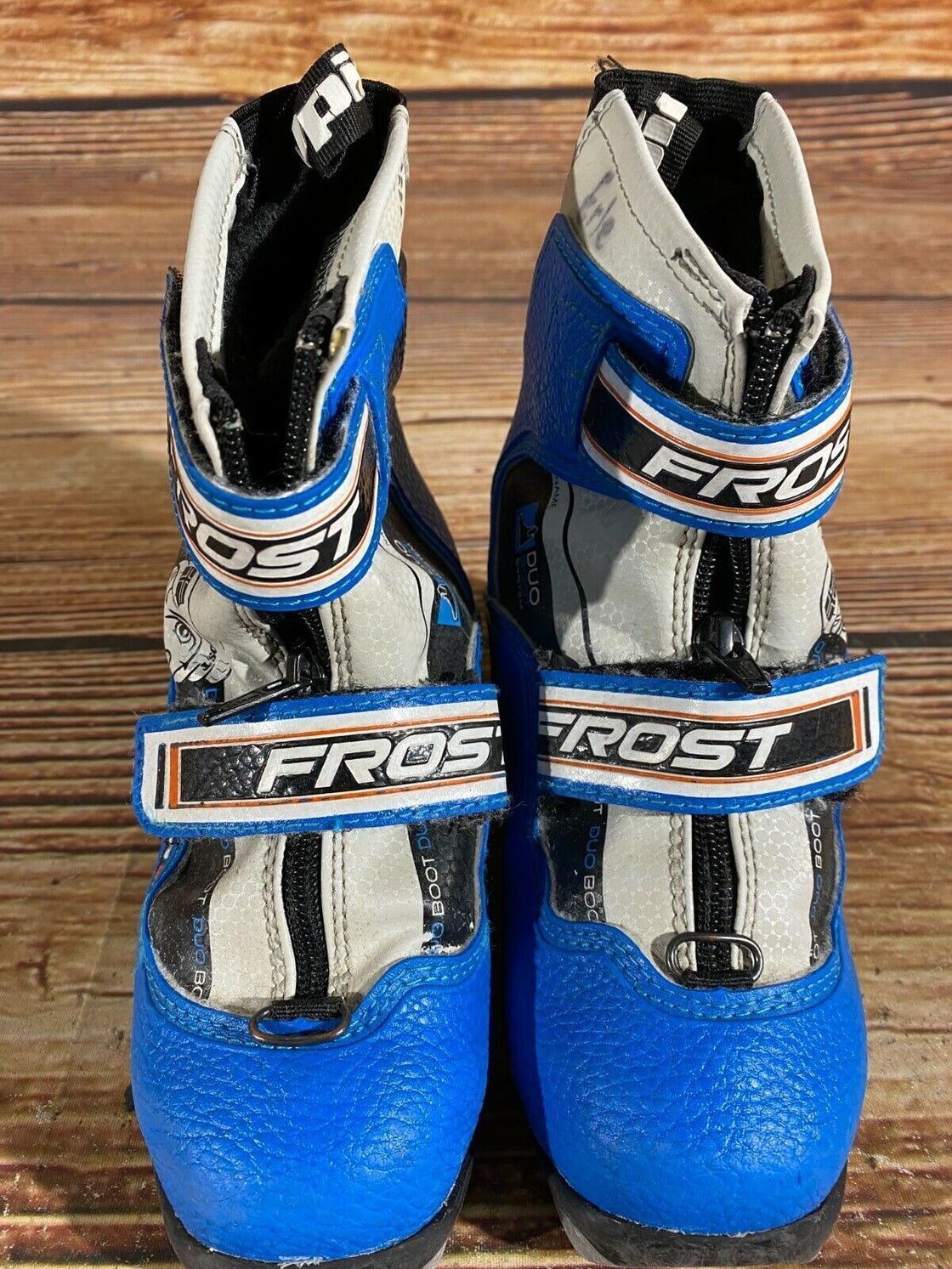 Alpina Frost Kids Nordic Cross Country Ski Boots Size EU28 US10.5 for NNN A-364