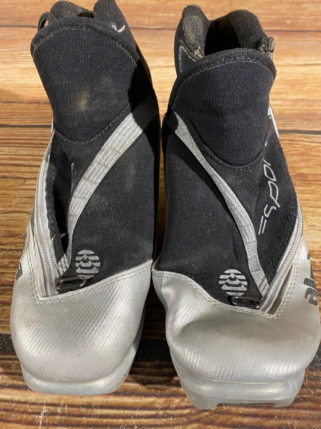Alpina ST11j Kids Nordic Cross Country Ski Boots Size EU34 US3 NNN A-778