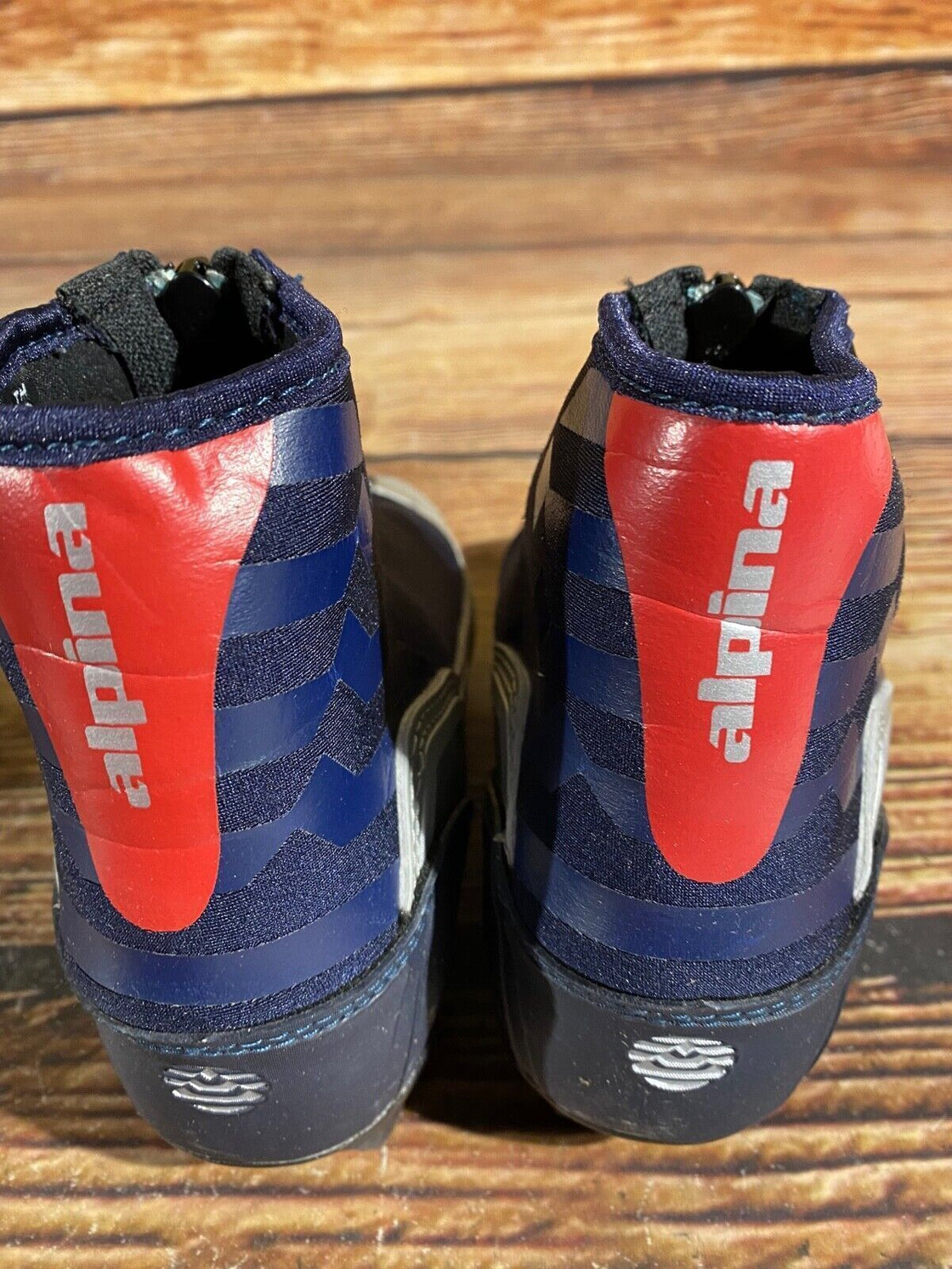 Alpina T10jr Kids Nordic Cross Country Ski Boots Size EU31 US12.5 NNN A-829