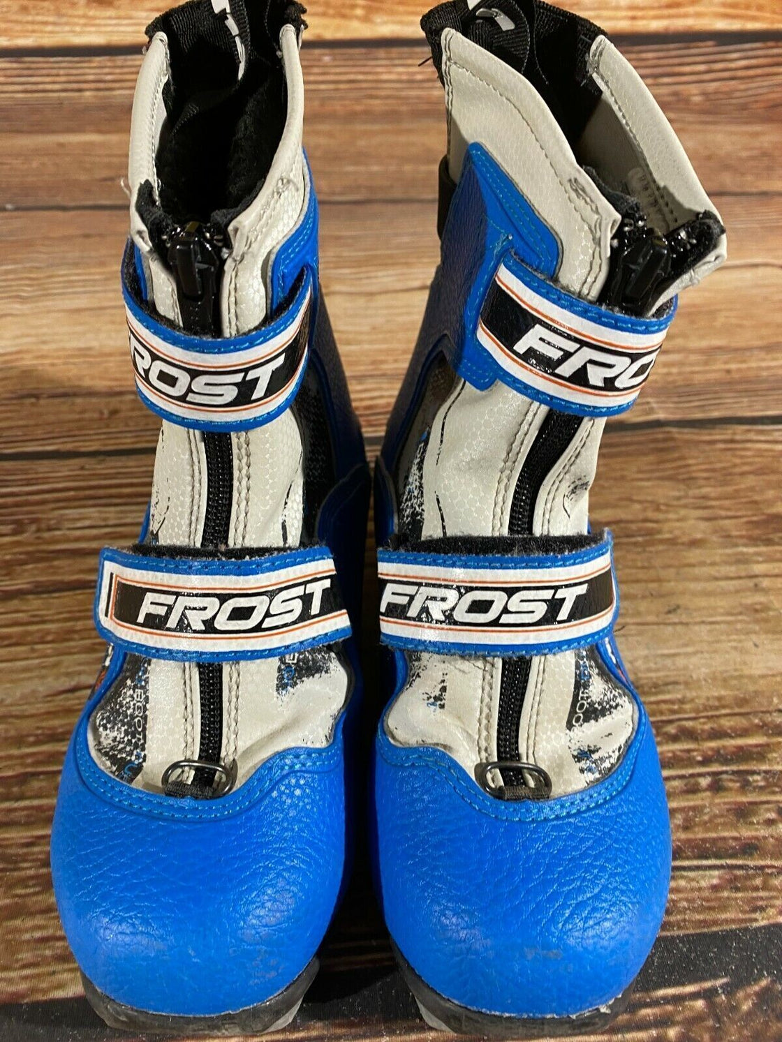 Alpina Frost Kids Nordic Cross Country Ski Boots Size EU32 US1.5 for NNN A-264