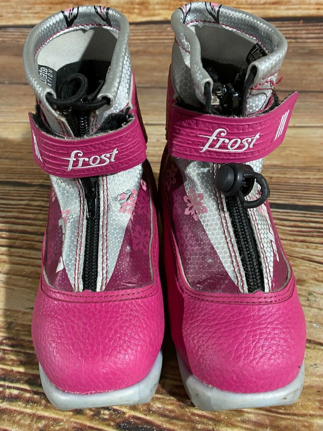 Alpina Frost Kids Nordic Cross Country Ski Boots Size EU28 US10.5 for NNN A-257