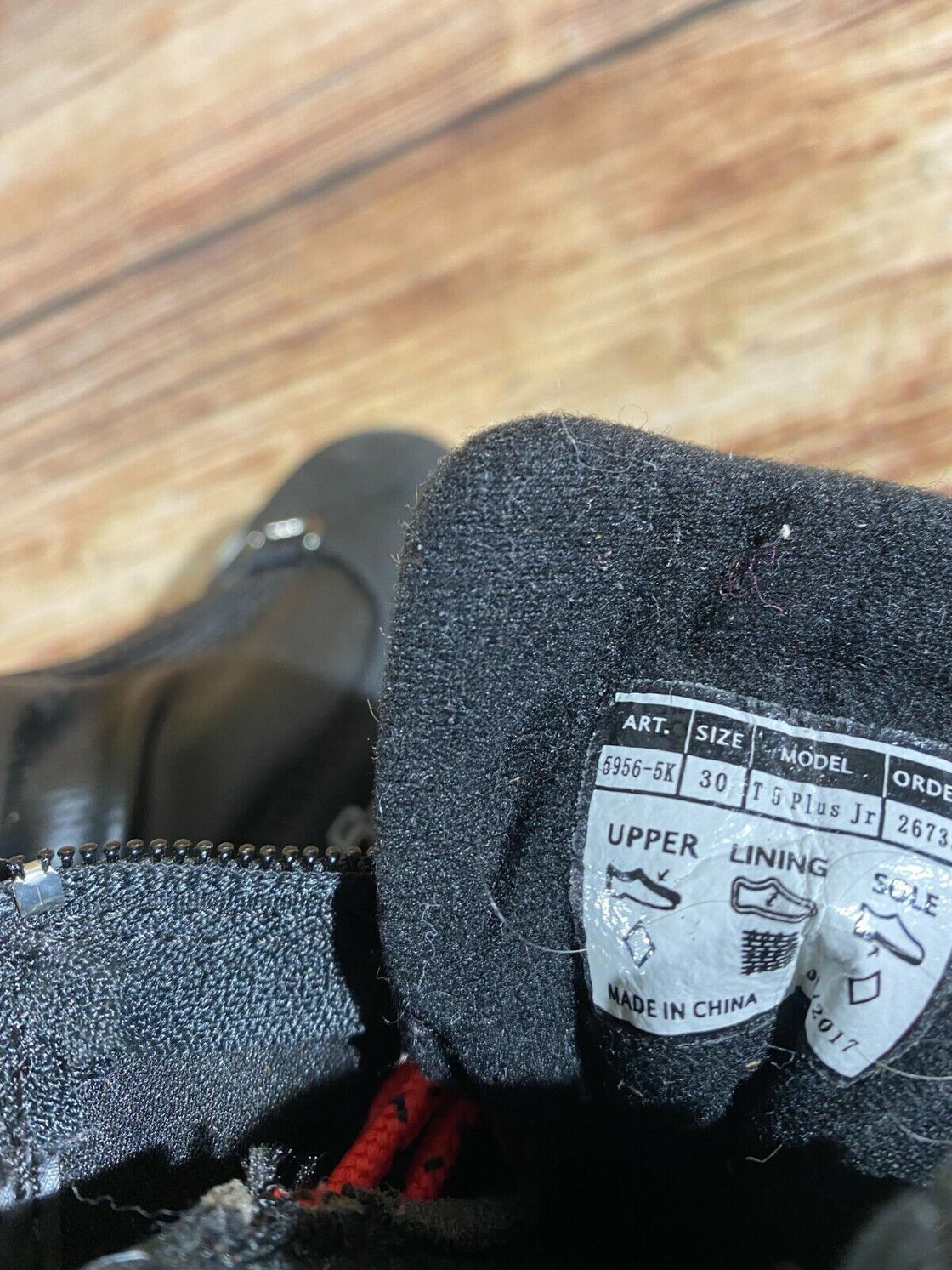 Alpina T5 Plus Kids Nordic Cross Country Ski Boots Size EU30 US12 for NNN A-267