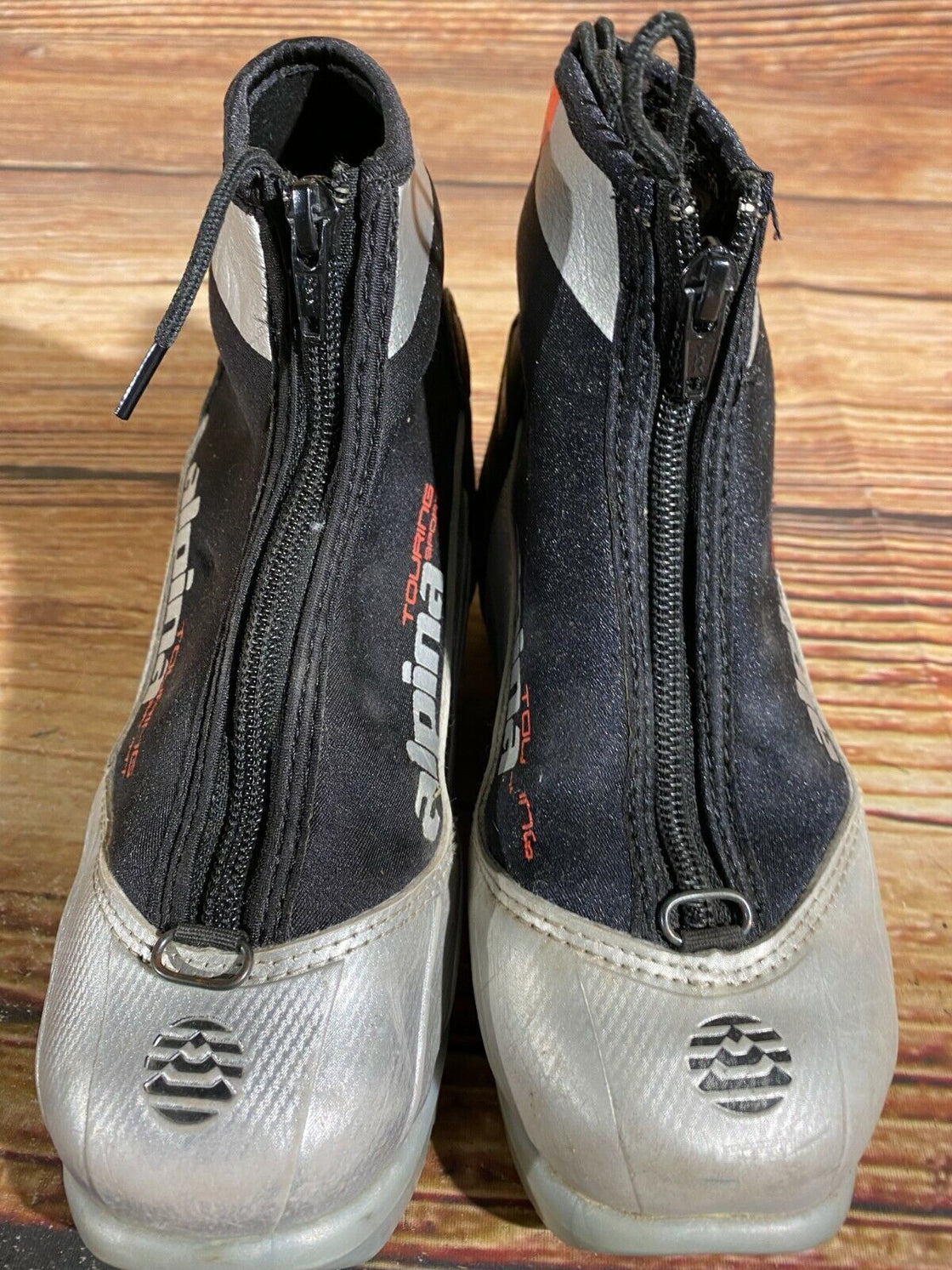 Alpina ST10j Kids Nordic Cross Country Ski Boots Size EU34 US3 for NNN A-397