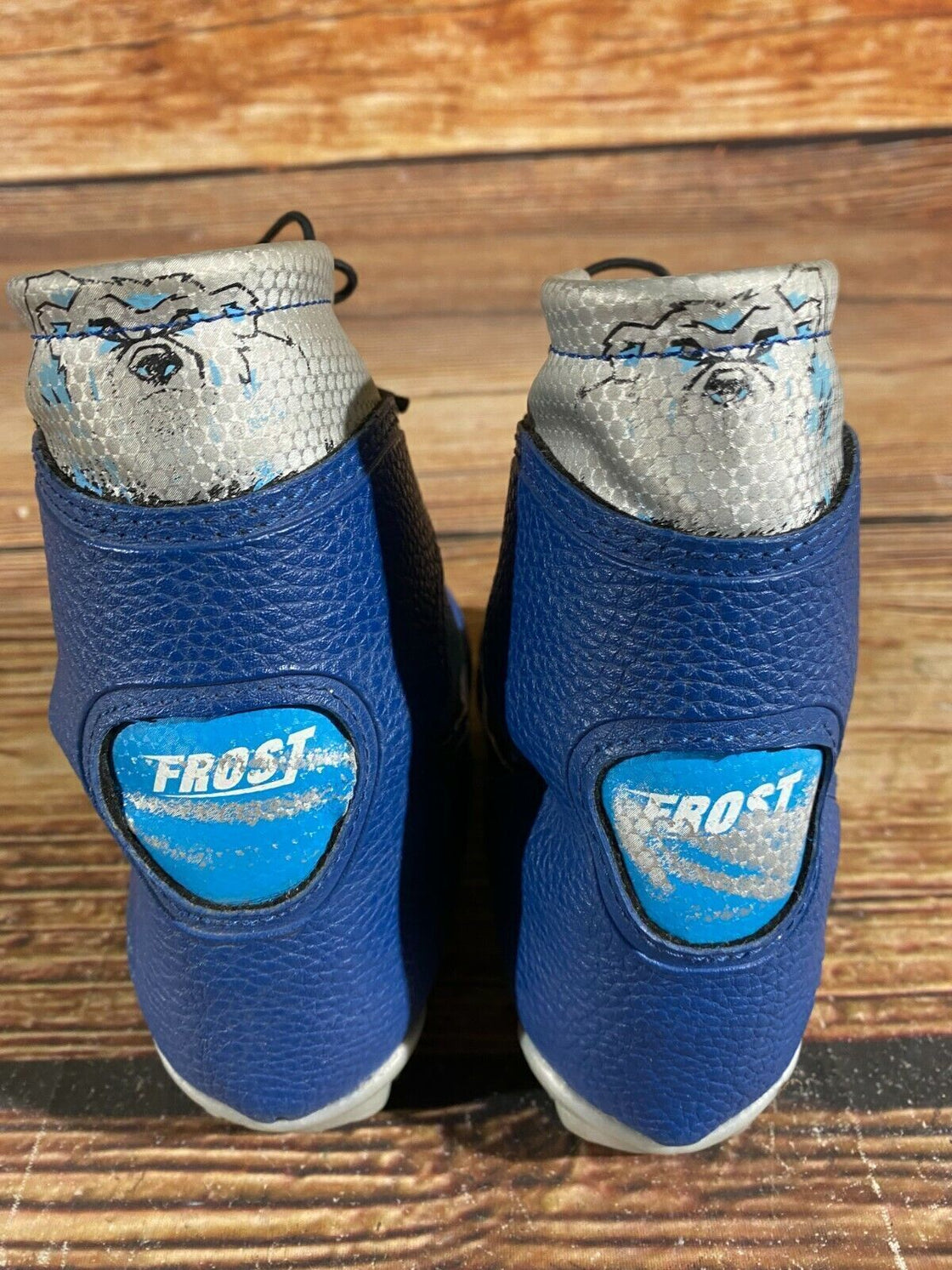 Alpina Frost Kids Nordic Cross Country Ski Boots Size EU29 US11 for NNN A-261