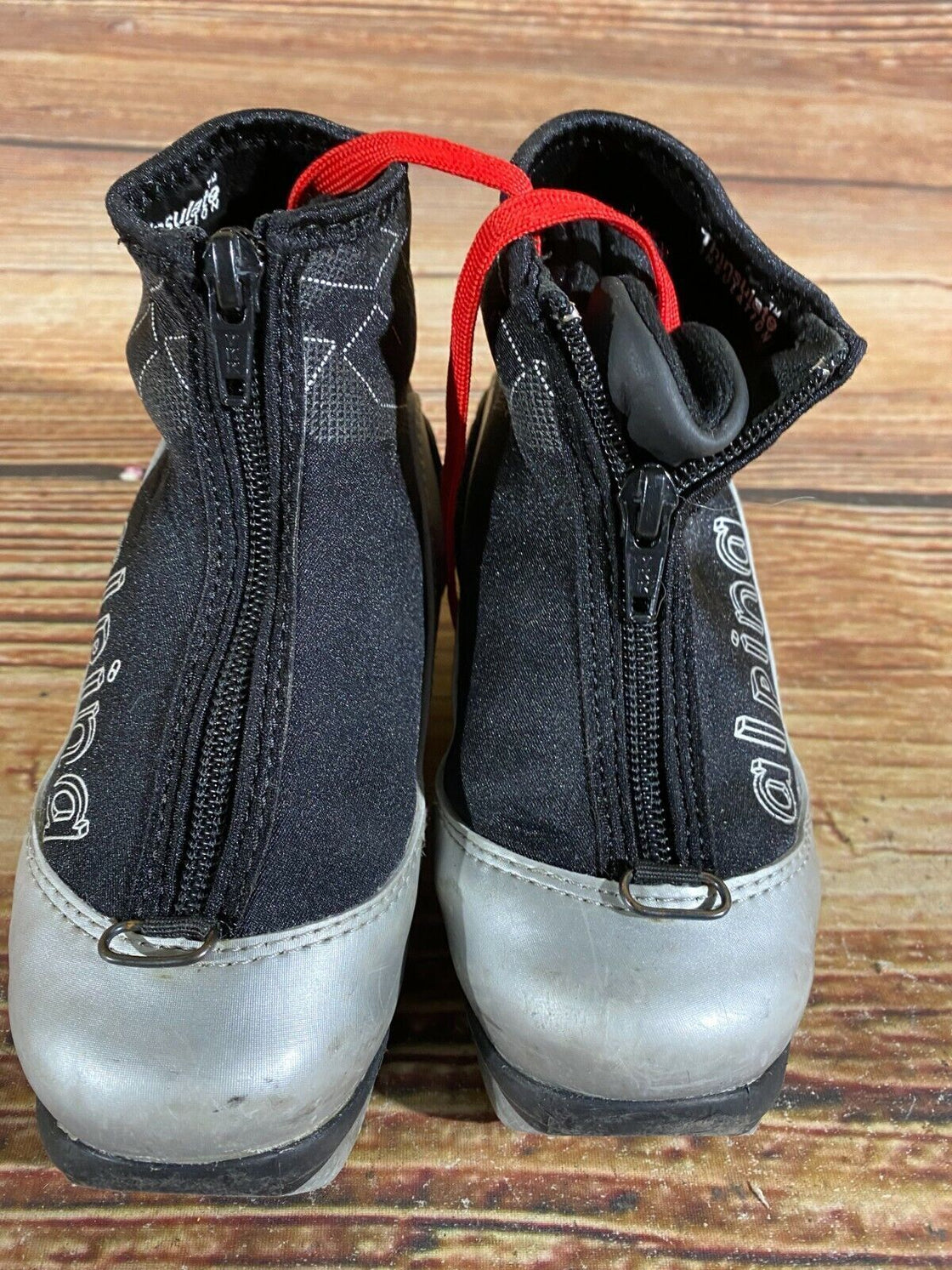 Alpina T10jr Kids Nordic Cross Country Ski Boots Size EU27 US9.5 for NNN A-137