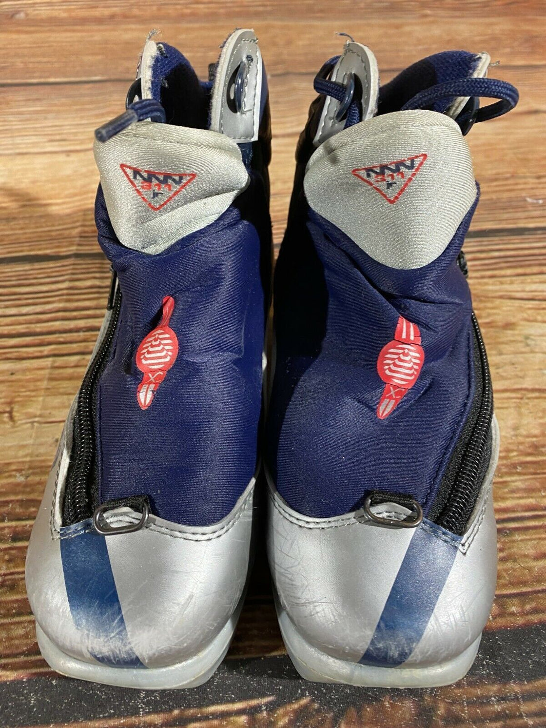 Alpina 311 Kids Nordic Cross Country Ski Boots Size EU33 US2 for NNN A-271