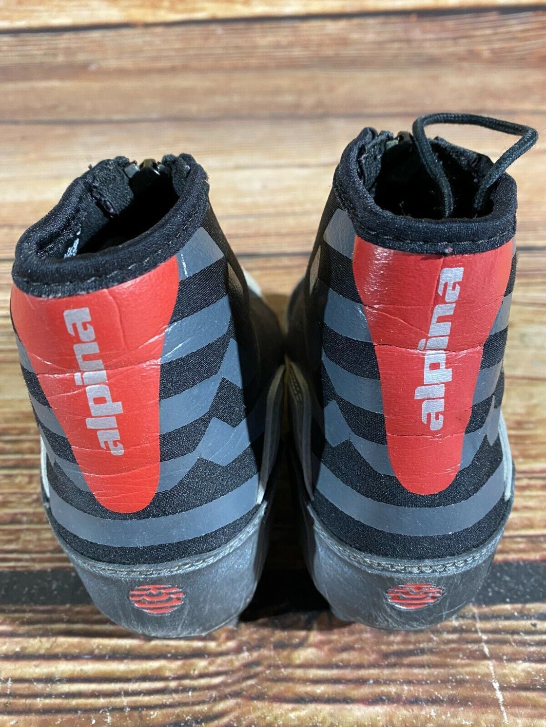 Alpina T10jr Nordic Cross Country Ski Boots Kids Size EU30 US12 for NNN A-459