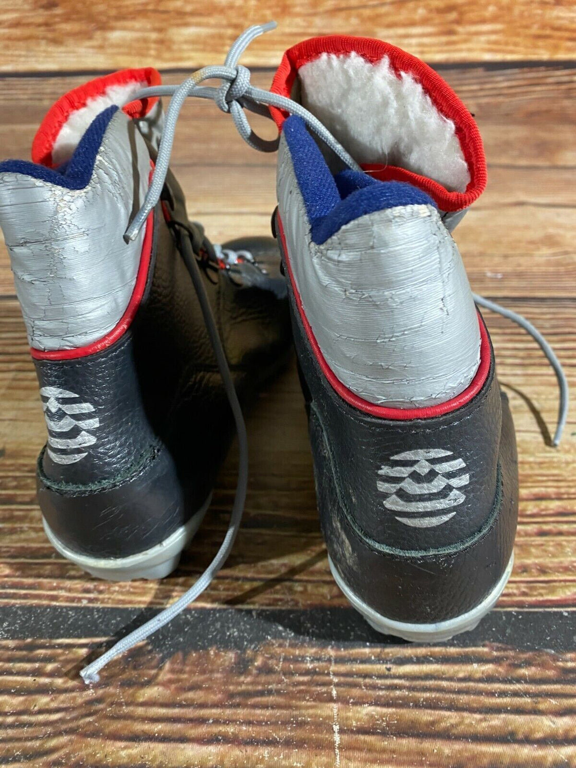 Alpina Kids Nordic Cross Country Ski Boots Size EU37 US5 for NNN A-269