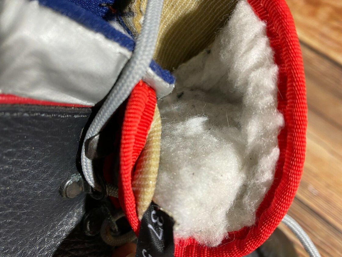 Alpina Kids Nordic Cross Country Ski Boots Size EU37 US5 for NNN A-269