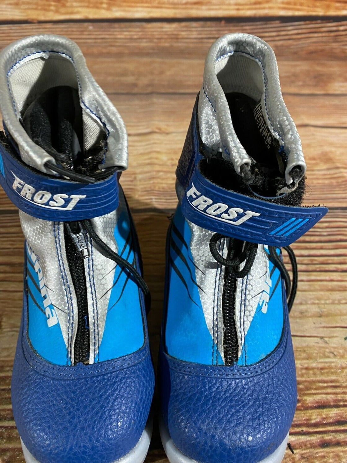 Alpina Frost Kids Nordic Cross Country Ski Boots Size EU28 US10.5 for NNN A-332