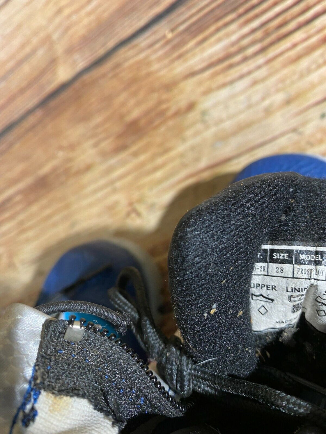 Alpina Frost Kids Nordic Cross Country Ski Boots Size EU28 US10.5 for NNN A-332