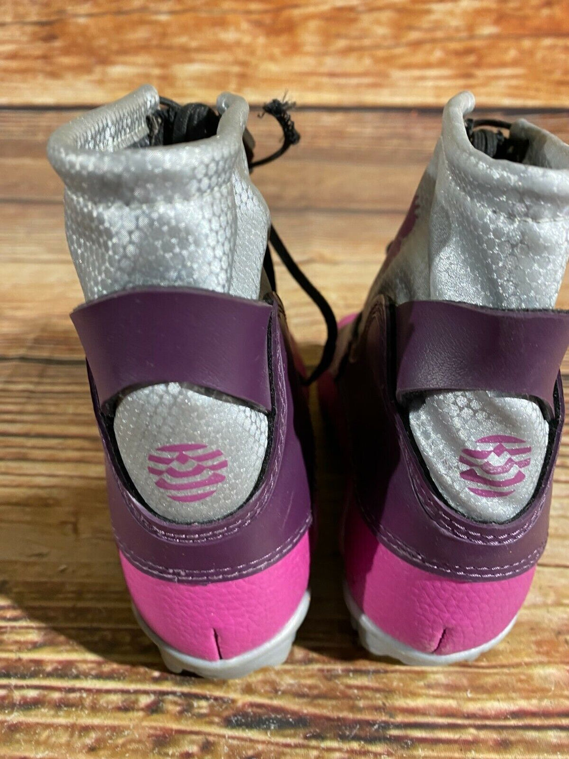 Alpina Frost Kids Nordic Cross Country Ski Boots Size EU29 US11 for NNN A-357