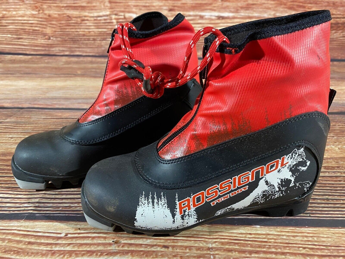 Rossignol Kids Nordic Cross Country Ski Boots Size EU35 US3.5 NNN O9