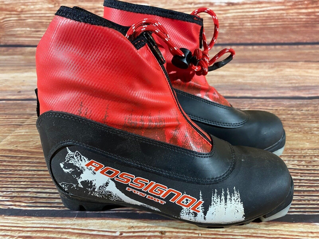 Rossignol Kids Nordic Cross Country Ski Boots Size EU35 US3.5 NNN O9