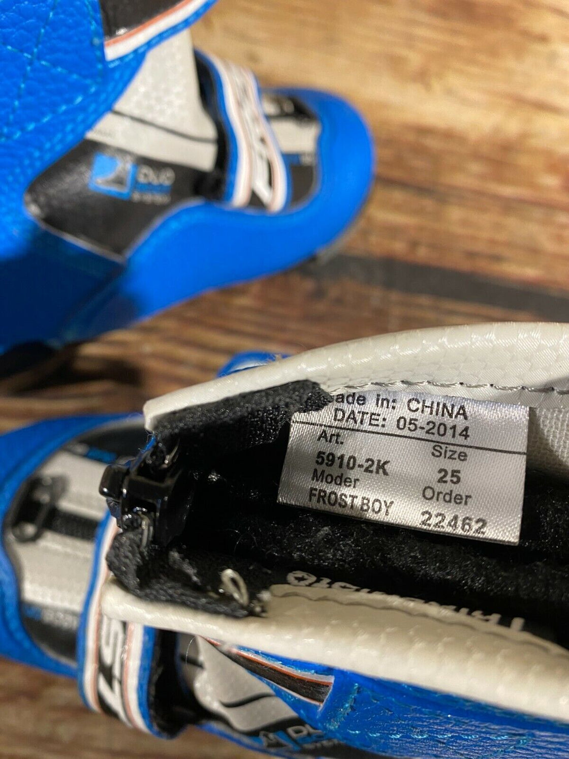 Alpina Frost Kids Nordic Cross Country Ski Boots Size EU25 US8.5 for NNN A-94