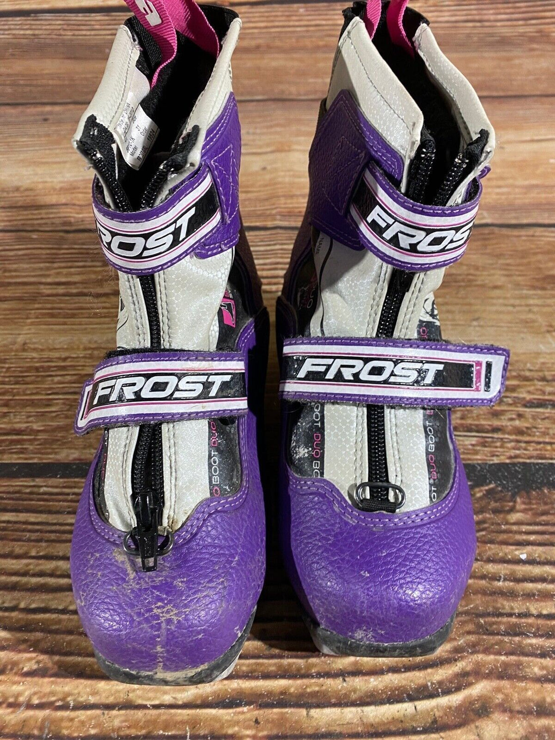 Alpina Frost Kids Nordic Cross Country Ski Boots Size EU31 US12.5 NNN A-761
