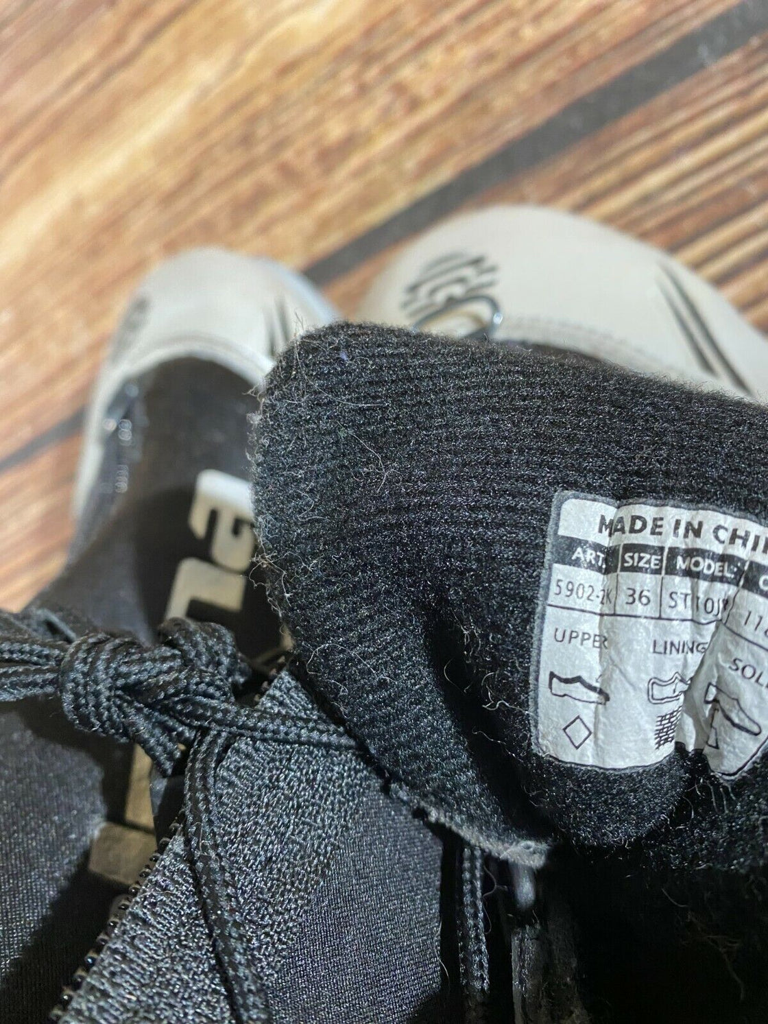 Alpina ST10jr Kids Nordic Cross Country Ski Boots Size EU36 US4.5 for NNN A-207