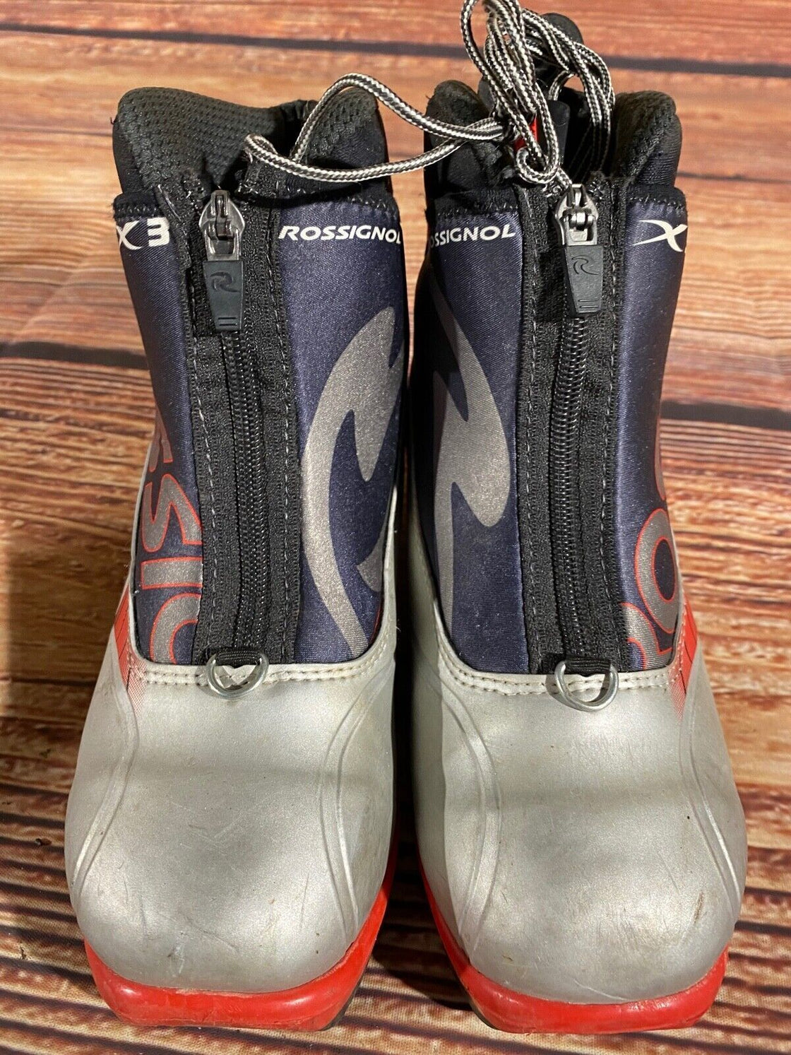 Rossignol X3 Kids Nordic Cross Country Ski Boots Size EU37 US5 NNN O22