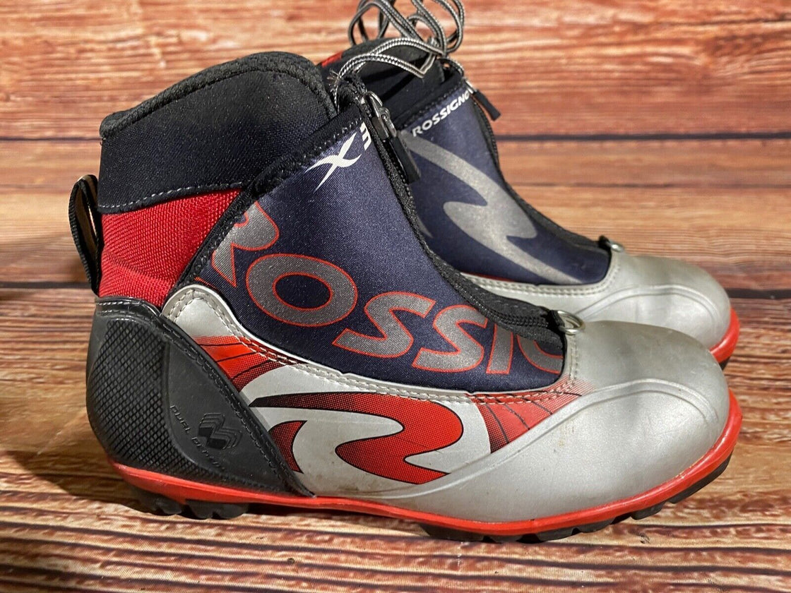 Rossignol X3 Kids Nordic Cross Country Ski Boots Size EU37 US5 NNN O22