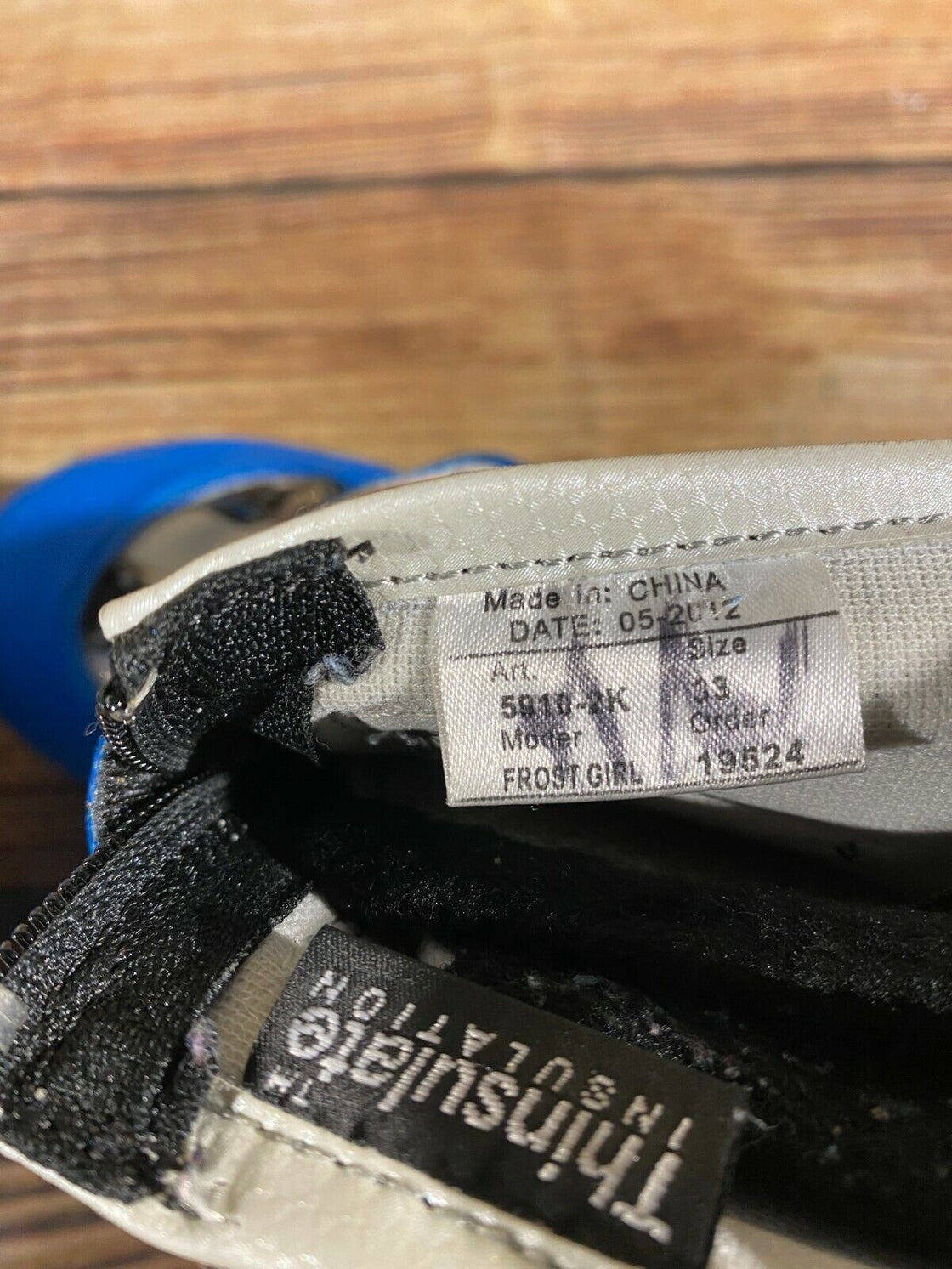 Alpina Frost Kids Nordic Cross Country Ski Boots Size EU33 US2 for NNN A-265