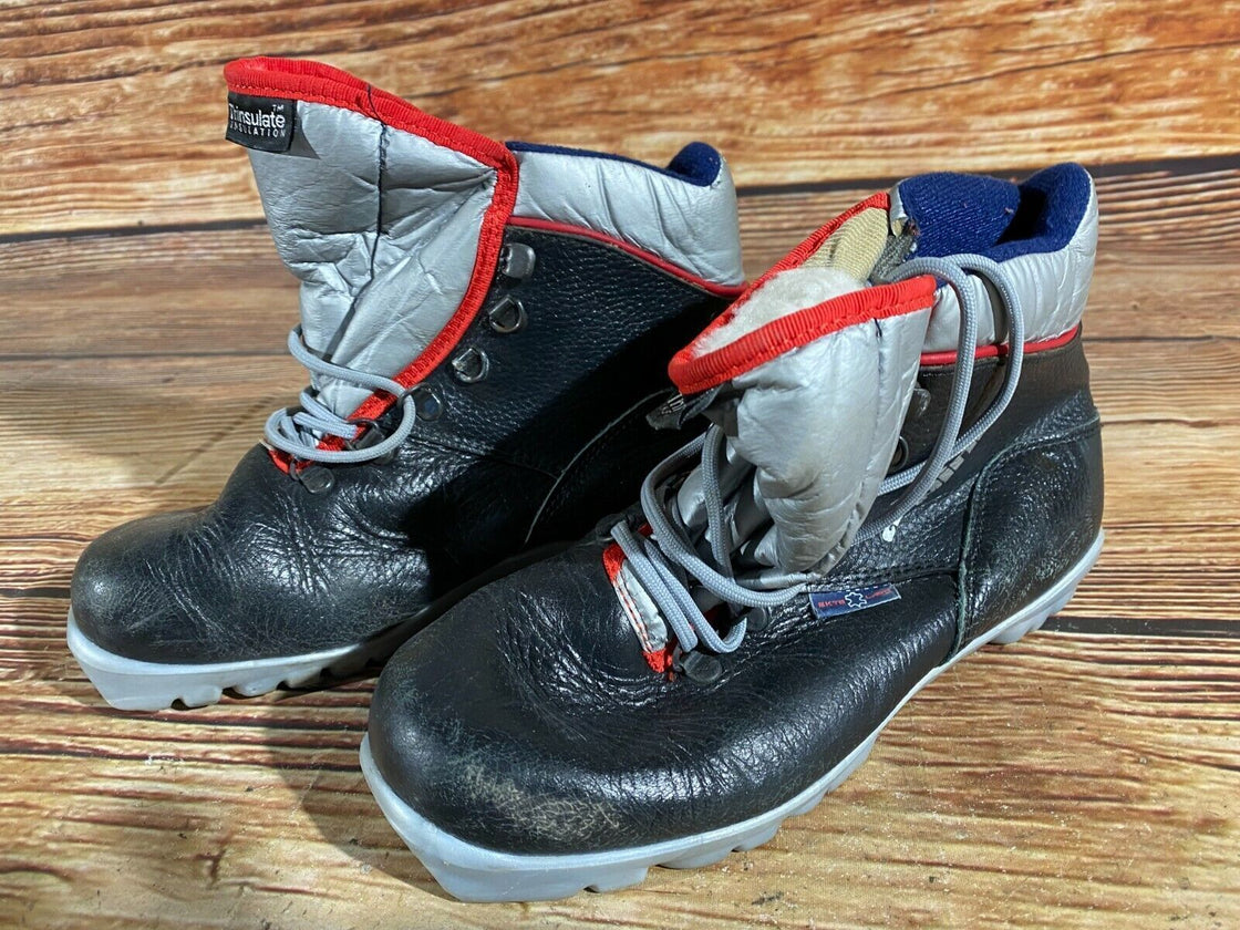 Alpina Nordic Cross Country Ski Boots Kids Size EU37 US5 for NNN A-451