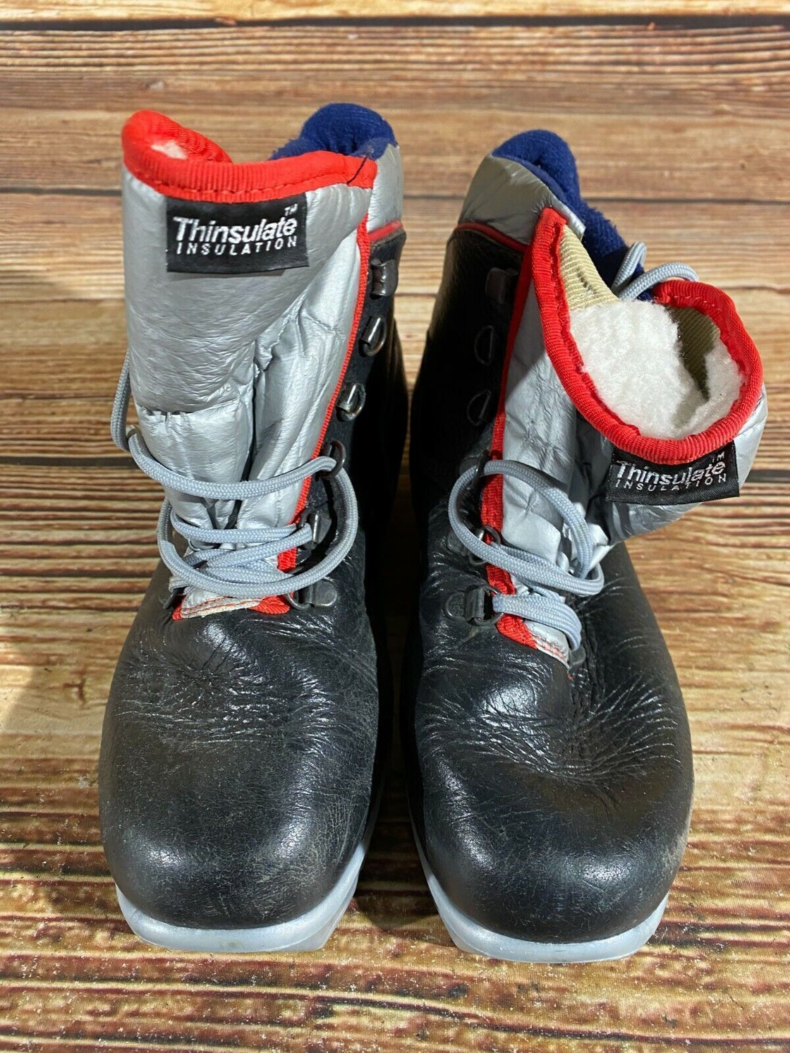Alpina Nordic Cross Country Ski Boots Kids Size EU37 US5 for NNN A-451
